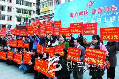 “我州筹集3000万元用于爱心帮扶
