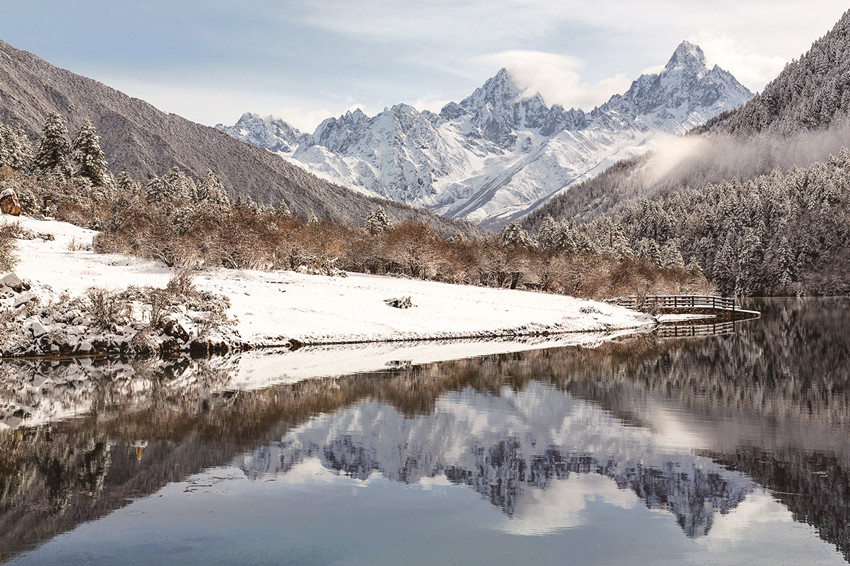 冬天，想起有雪的高原